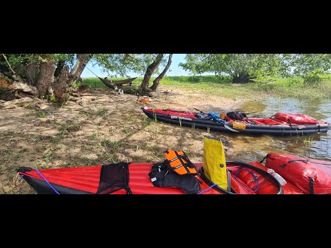 Paddeln auf der Elbe Teil1