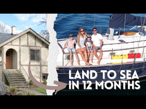 FROM LAND TO LIVEABOARDS IN ONE YEAR | How to start sailing around the world | Ep 52
