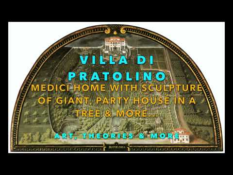 Villa di Pratolino, Italy- Medici Home of the Appenine COLOSSUS, a Giant Tree House, Fountains &..?!