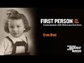 2025 First Person With Holocaust Survivor Ernie Brod