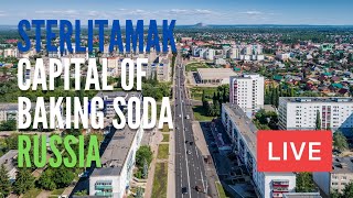 The Town of STERLITAMAK, Russia. The Capital of Baking Soda. Republic of Bashkortostan. LIVE