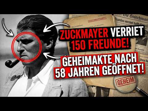 ZUCKMAYER VERRIET 150 FREUNDE! GEHEIMAKTE NACH 58 JAHREN GEÖFFNET!