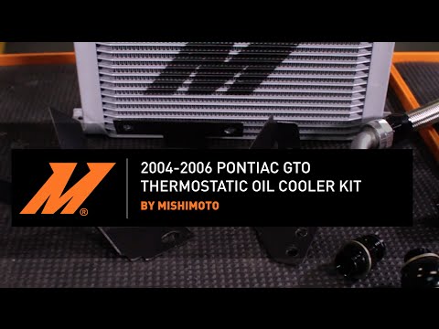 2004-2006 Pontiac GTO Oil Cooler Kit Installation Guide by Mishimoto