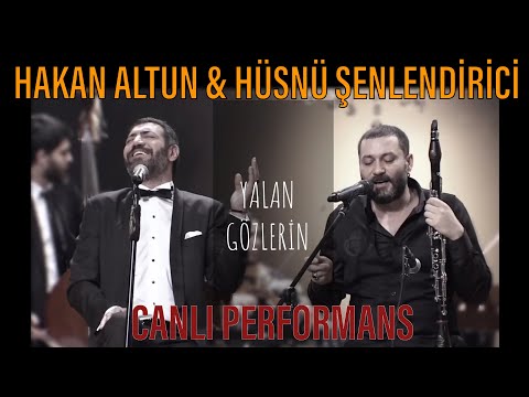 Yalan Gözlerin - Hakan Altun & Hüsnü Şenlendirici & Serhan Yasdıman & Ali Güven - Canlı Performans