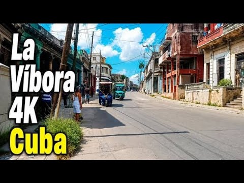 Walking Cuba: 10 de Octubre (La Víbora), Havana 4K / Historical Neighborhood Tour