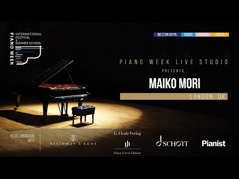PIANO WEEK Live Studio: Maiko Mori