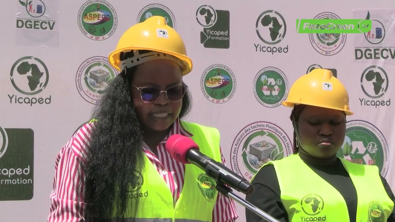 Recyclage des sachets plastiques : Clap de fin pour la formation de plus de 100 jeunes