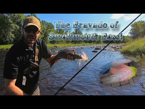 Smallmouth Bass crushes 10" BEAST Fleye