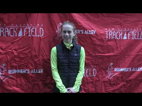 Exeter's Jackie Gaughan - 10:20 Two Mile - #1 in the Nation!
