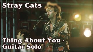 Stray Cats - Thing About You - Guitar Solo Lesson/Analysis (Patreon July 31 2020)