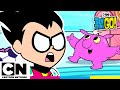Kicking A Ball And Pretending To Be Hurt Teen Titans Go Cartoon Network