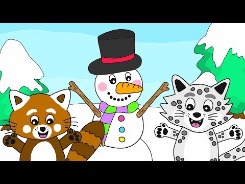 Pukkins julkalender del 1 - Snögubben - Roligt barnprogram