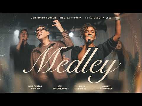 Joe Vasconcelos e Nivea Soares- Medley | Com muito louvor + Hino da Vitória + Tu És Deus (A Ele)