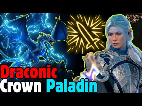 OP DRACONIC CROWN Paladin Sorcerer Build in Baldur's Gate 3