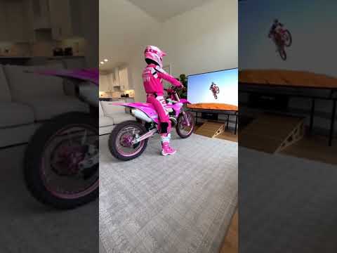 Indoor Motocross Goes WRONG | Dirt Bike vs TV 😂