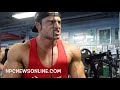 IFBB Classic Physique Pro Arash Rahbar Arm Workout 5 1 2 weeks Out From The Mr Olympia