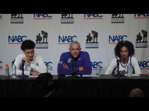 K-State Men's Basketball | Postgame Press Conference vs Nebraska (Hall of Fame Classic)