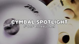 Video thumbnail for PAISTE CYMBALS - 9” & 10" PST X Pure Bell / 14" PST X Flanger Stack by Paiste Cymbals