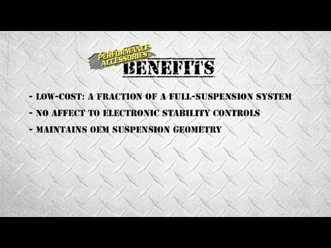 Performance Accessories Introduction Into Body Lifts, Leveling Kits and Premium Lift Systems
