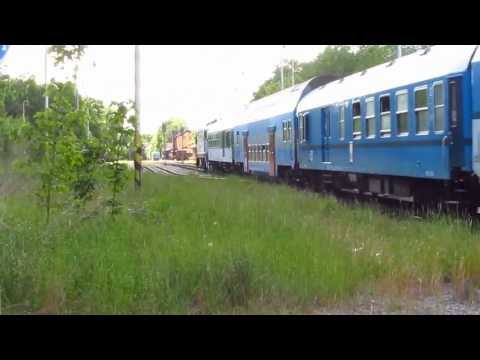 Brejlovec 754 016 - 4 s Os 4816 přijíždí do Třebíče