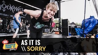 As It Is - Sorry (Live 2015 Vans Warped Tour)
