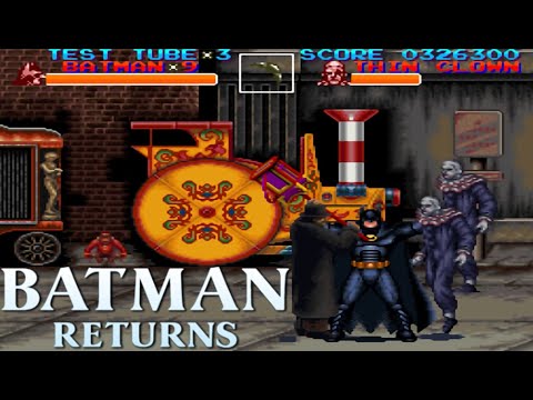 Batman Returns (Snes) Mania Difficulty [No Damage]