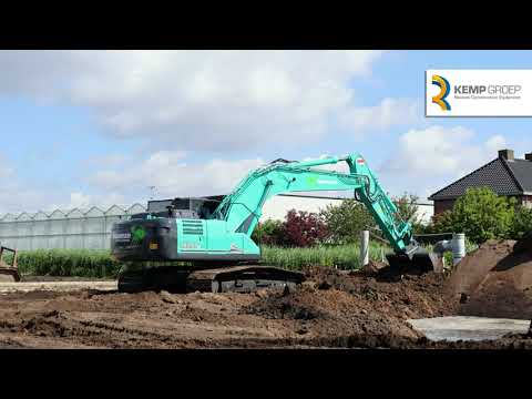 Kobelco SK260LC-11 graafmachine voor Squeeze B.V.