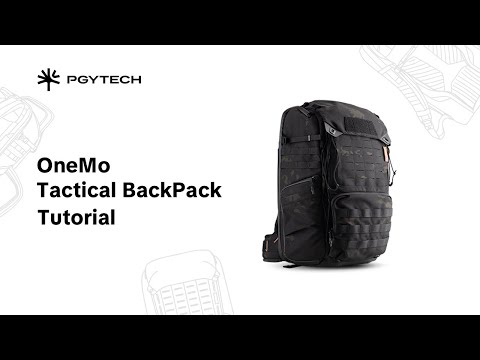 PGYTECH OneMo Tactical Backpack | Official Tutorial