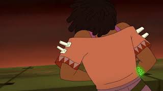 Simon and Grace's fight (Infinity Train)
