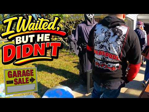 Es schien ein normaler Garagenflohmarkt zu sein, bis er es nicht mehr war.