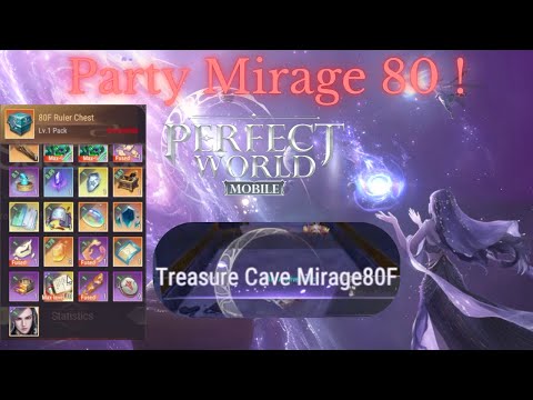 Perfect World Mobile - Party Mirage Treasure Cave 80 F - Wizard US 16