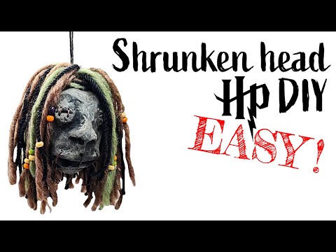 Harry Potter DIY - SHRUNKEN HEADS