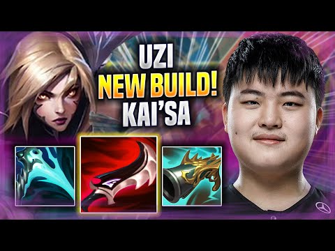 UZI NEW KAI'SA BUILD! *LETHALITY KAI'SA* - BLG Uzi Plays Kai'sa ADC vs Varus! | Preseason 2022