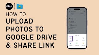 📲 How To Upload Photos To Google Drive & Share Link (2023) | iPhone Guide 🚀