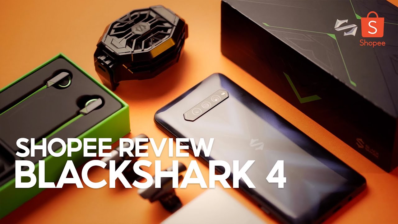 Black Shark 4 Unboxing - the COOLEST gaming smartphone of 2021!