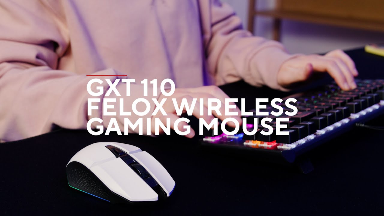 Trust Mouse da gioco GXT110 Felox Bianco Trust Mouse da gioco GXT110 Felox Bianco