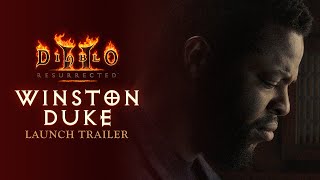 Новый видеоролик с актером Уинстоном Дьюком в преддверии выхода  Diablo II: Resurrected