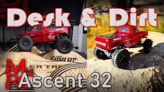 Redcat Ascent 32 Running on Crawler Trax & On The Trails!