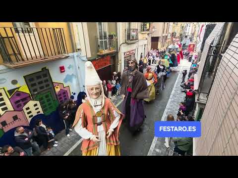 [VIDEO] Kalejira de la Comparsa Gaztelumendi y de los Gegants de Sant Andreu del Palomar