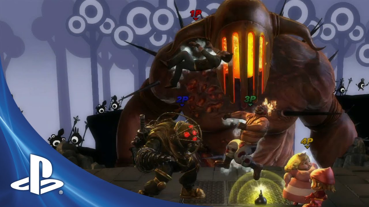 E3 2012: PlayStation All-Stars Battle Royale Fica Ainda Maior: PS Vita, Drake, Big Daddy