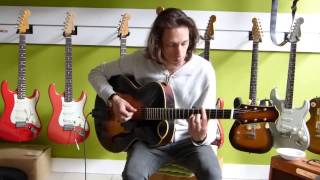 Panucci archtop test by Niels Onstenk