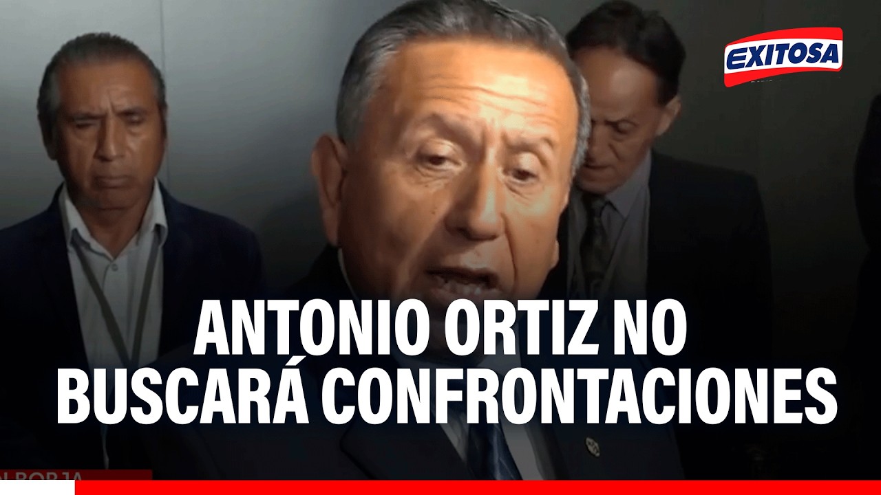 🔴🔵 Antonio Ortiz ofrecerá propuestas y no confrontación: “No necesito pelearme con nadie”