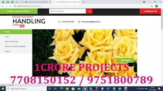 Bouquet of Florist Handling System
