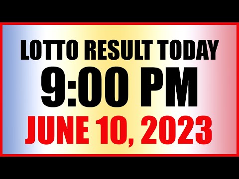 Lotto Result Today 9pm Draw June 10, 2023 Swertres Ez2 Pcso