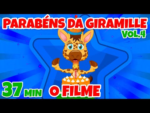 Parabéns da Giramille, O Filme Vol. 4 - Giramille 37 min | Desenho Animado Musical