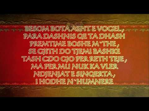 MIKEB ft  XHOANA and ALBOMAN -  BESOME (OFFICIAL LYRICS VIDEO)