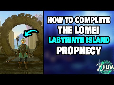 How To Complete The Lomei Labyrinth Island Prophecy in Zelda Tears of The Kingdom (STEP-BY-STEP)