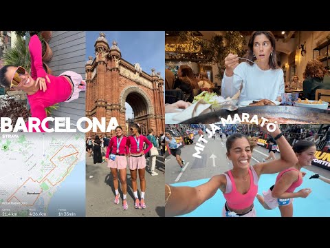 finde de running, amigas, (casi) mmp y muuucha comida en la media maratón de Barcelona!
