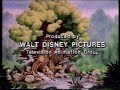 Gummi Bears Welcome To Gummiglen Australian VHS Closing Disney 1989