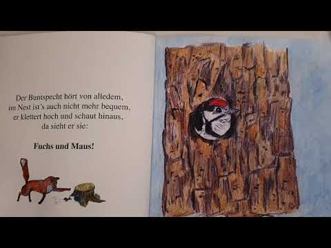 Das Eichhörnchen und der Fuchs, Freunde für´s Leben, von Gisi Mengesdorf-Kasten